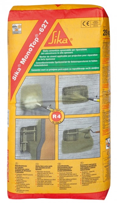 Sika Monotop 627 (Επισκευαστικό Τσιμέντο R4)