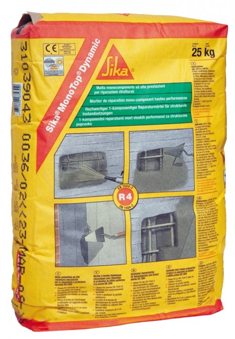 Sika Monotop Dynamic (Επισκευαστικό Τσιμέντο R4)