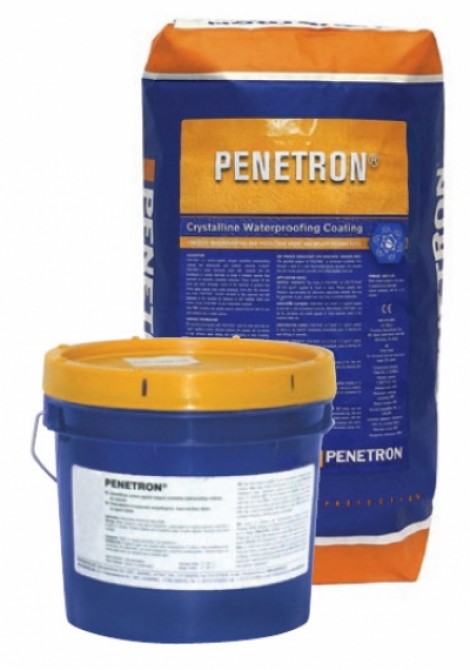 Penetron (Τσιμεντοειδές στεγανωτικό με ανάπτυξη κρυστάλλων)