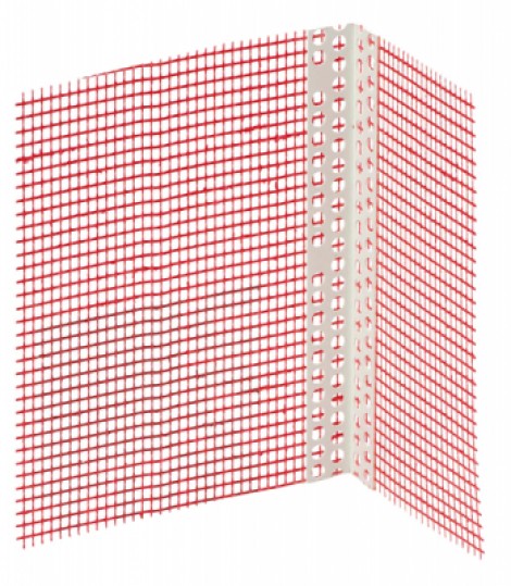 Γωνιόκρανο Baumit PVC με υαλόπλεγμα (Θερμοπρόσοψης)