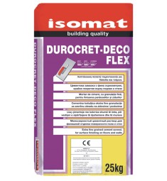 Durocret Deco Flex (Πατητή Τσιμεντοκονία για Δάπεδα & Τοίχους)